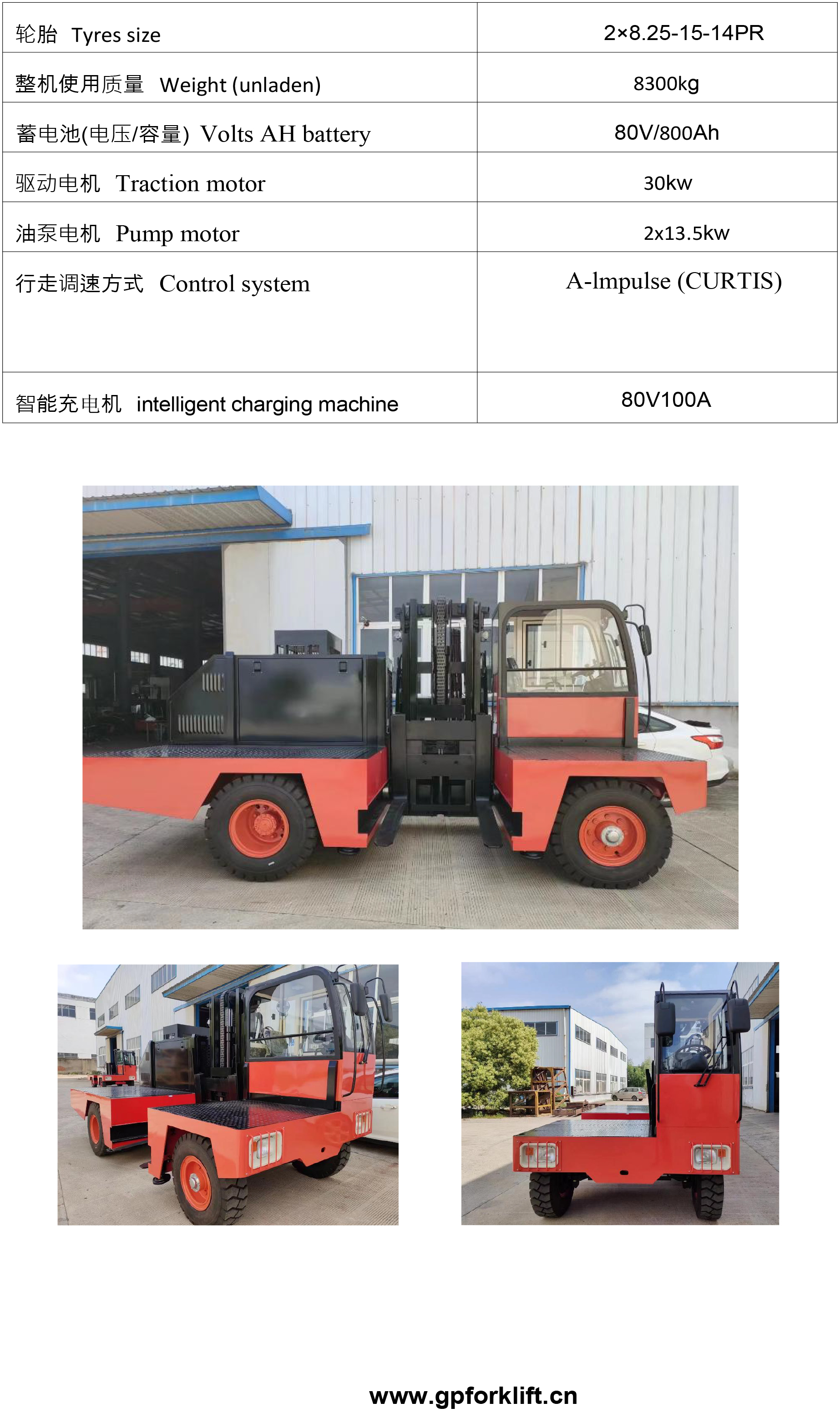 GP6tonelectricsideforklift-2